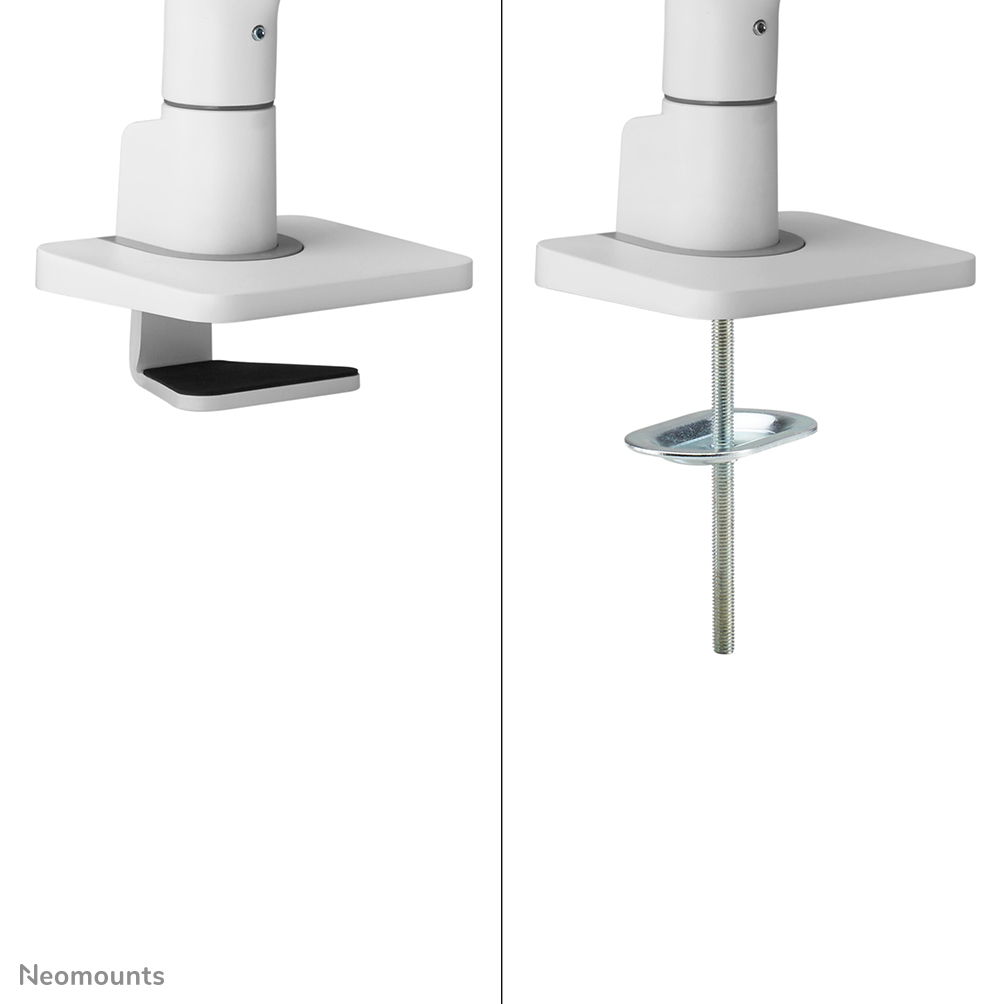 Neomounts DS70S-950WH1 Monitorarm 17-49" - Gasfeder - Topfix - 180°-Stopp